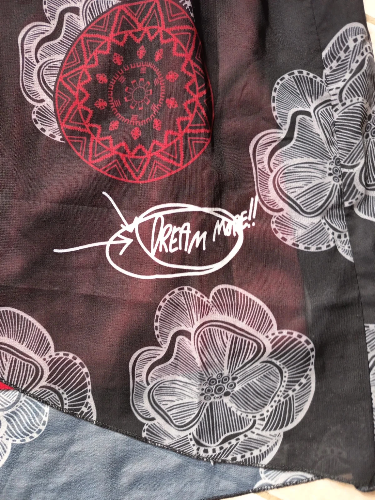 Túnica de gasa negra – photo 2